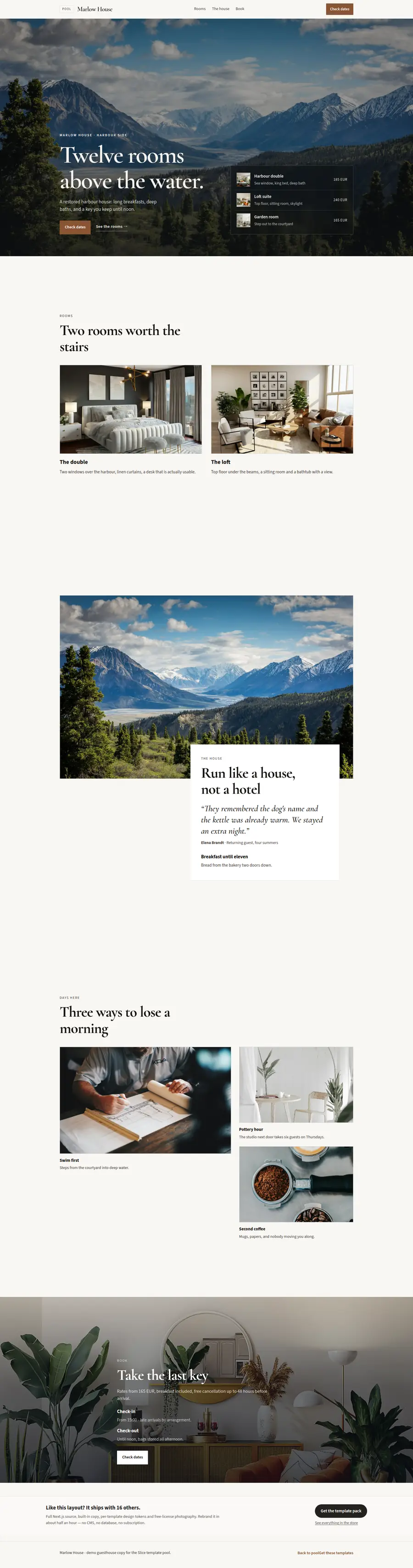 Marlow House full-page preview